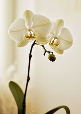 White Orchid Flower