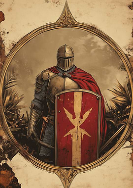 Medieval Knight Portrait
