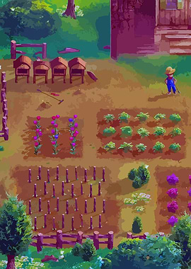 Stardew Valley Garden