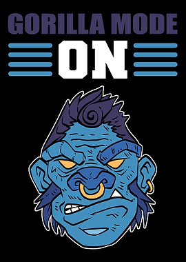 Cool Gorilla Gangster Gift
