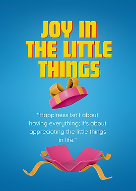 Joy in the Little Things