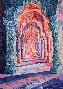 A labyrinth of mirrors holds