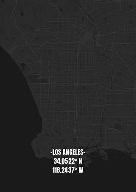 Los Angeles City Map