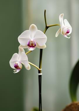 White Orchid Flower