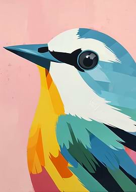 Colorful Bird Illustration