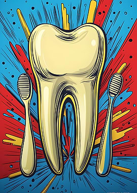 Tooth Power Pop Art
