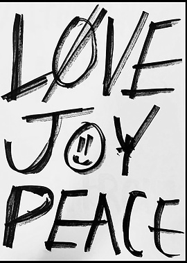 Positive Energy Saying Love Joy Peace