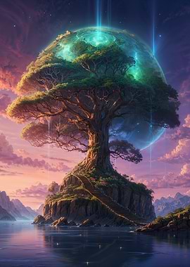 World Tree and Planet