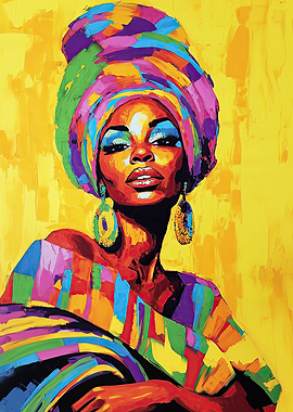 Nina Simone Portrait