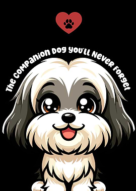 Havanese Dog Illustration