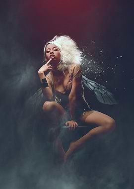 Fairy Nyx with the White Hair