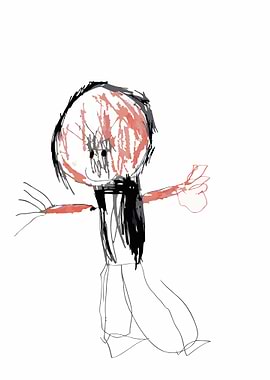 Child's Drawing of a Person