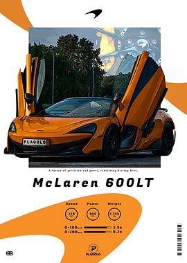 McLaren 600LT Poster