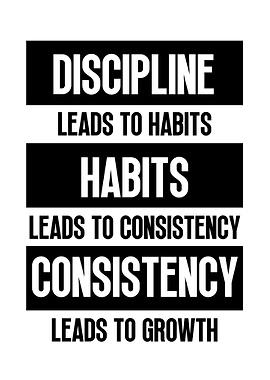 Discipline Leads to Growth