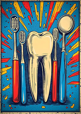 Pop Art Dental Blast