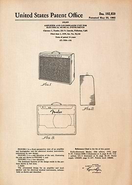 Fender Amplifier Patent