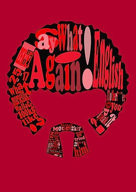 Jules Winnfield Pulp Fiction Word Art