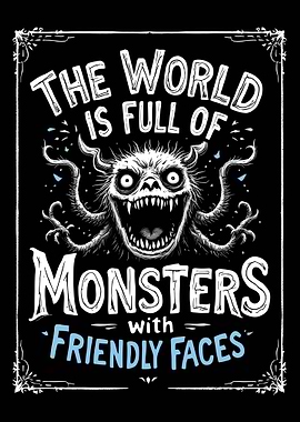 Monsters with Friendly Faces