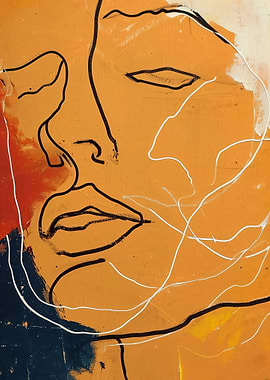 Abstract Face Painting