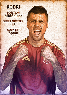 Rodri - Spanish Midfielder