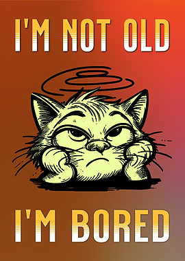 Bored Cat Meme