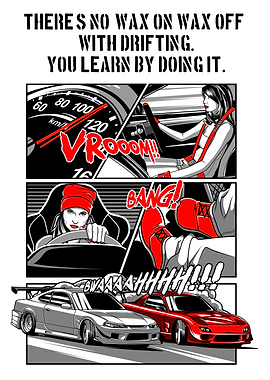 Drifting Girl Comic