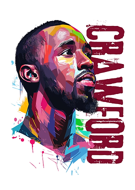 Terence Crawford | Boxing Legend | Portrait Art