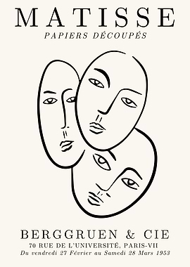 Matisse Paper Cutouts Poster