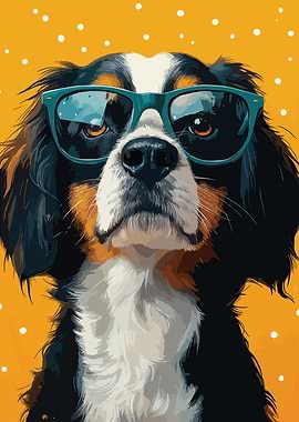 Dog in Sunglasses