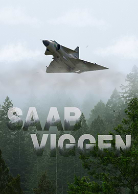 Saab Viggen Jet Fighter