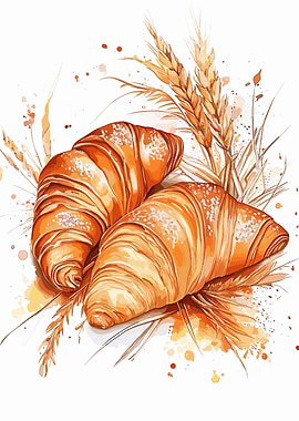 Croissants and Wheat