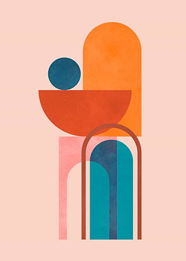 Abstract Geometric Art