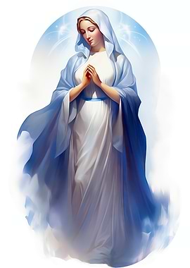 Blessed Mother Mary Painting