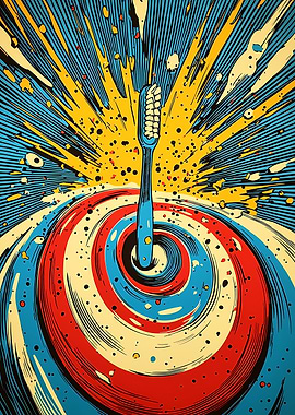 Explosive Spiral Toothbrush