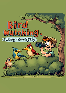 Birdwatching Stalking Nature Legally Bird Watcher