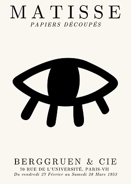 Matisse Eye Poster