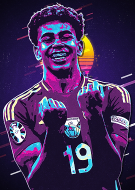 Lamine Yamal Style Retro