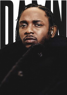 Kendrick Lamar DAMN. Album Cover