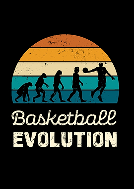 Basketball Evolution Graphic