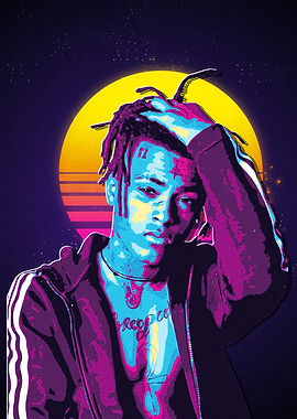 XXXTentacion Retro Art