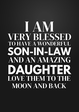 Son-In-Law and Daughter Quote