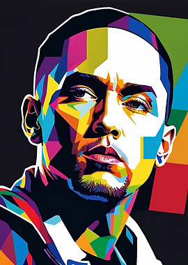 Eminem Pop Art Portrait