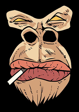 Smoking Gorilla Chain-Smok