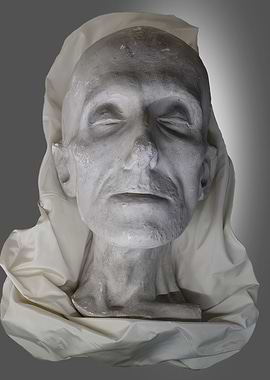Death Mask Sculpture