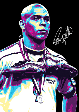 Ronaldo Football Art