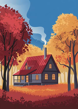 Autumn Cottage
