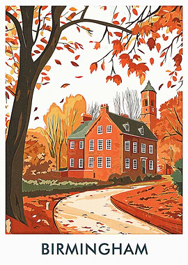 Birmingham Autumn Landscape