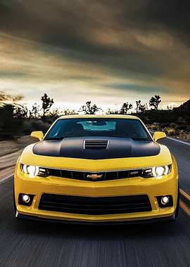 Yellow Chevrolet Camaro