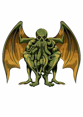 Cthulhu with Wings