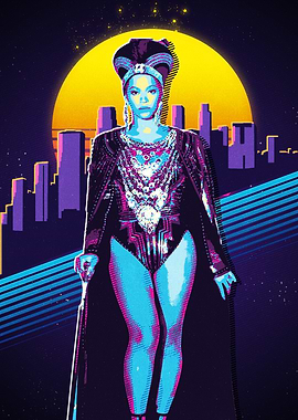 Beyonce Retro Art